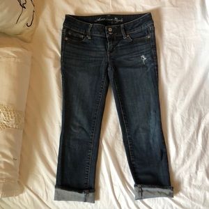 American Eagle crop jeans